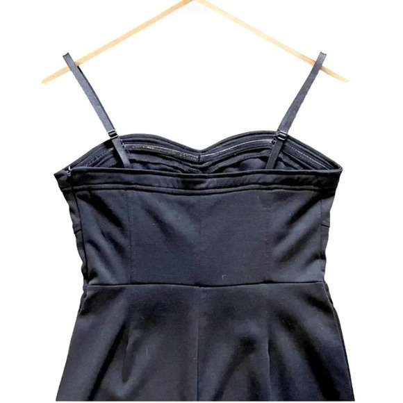 Sofia by Sofia Vergara Bodycon Corset Style Black Knit Dress Size Small - Picture 5 of 9